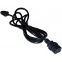 Шнур питания LANMASTER LAN-PP1920-0.5-BK