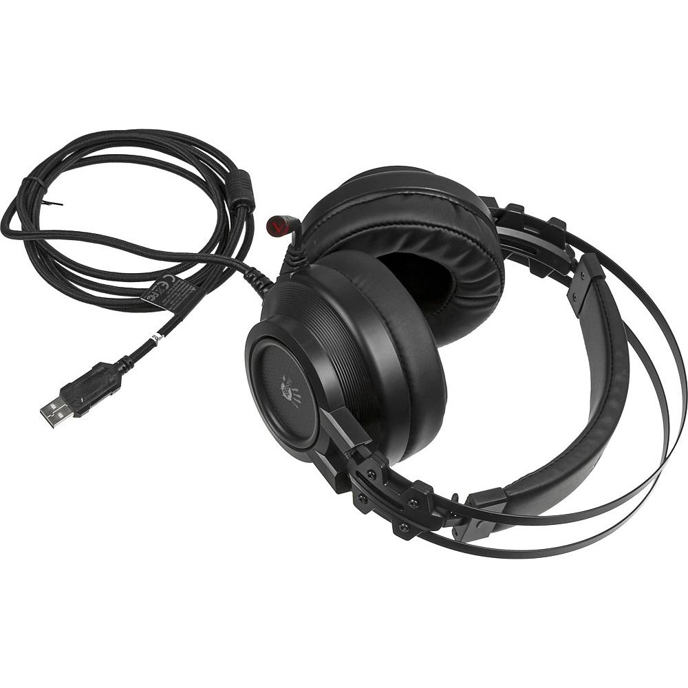Наушники с микрофоном A4Tech G525 BLACK