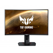 Монитор 27" ASUS TUF Gaming VG27WQ VA 2560x1440, 165 Гц, 4 мс, 16:9, 400 кд/м2, 1хHDMI, 1хDP, изогнутый, выход на наушники, черный