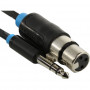 Кабель Vention аудио Jack 6.5 MXLR F - 2м Vention Кабель jack 6.5 mm(m)XLR(f) - 2 м (BBEBH)