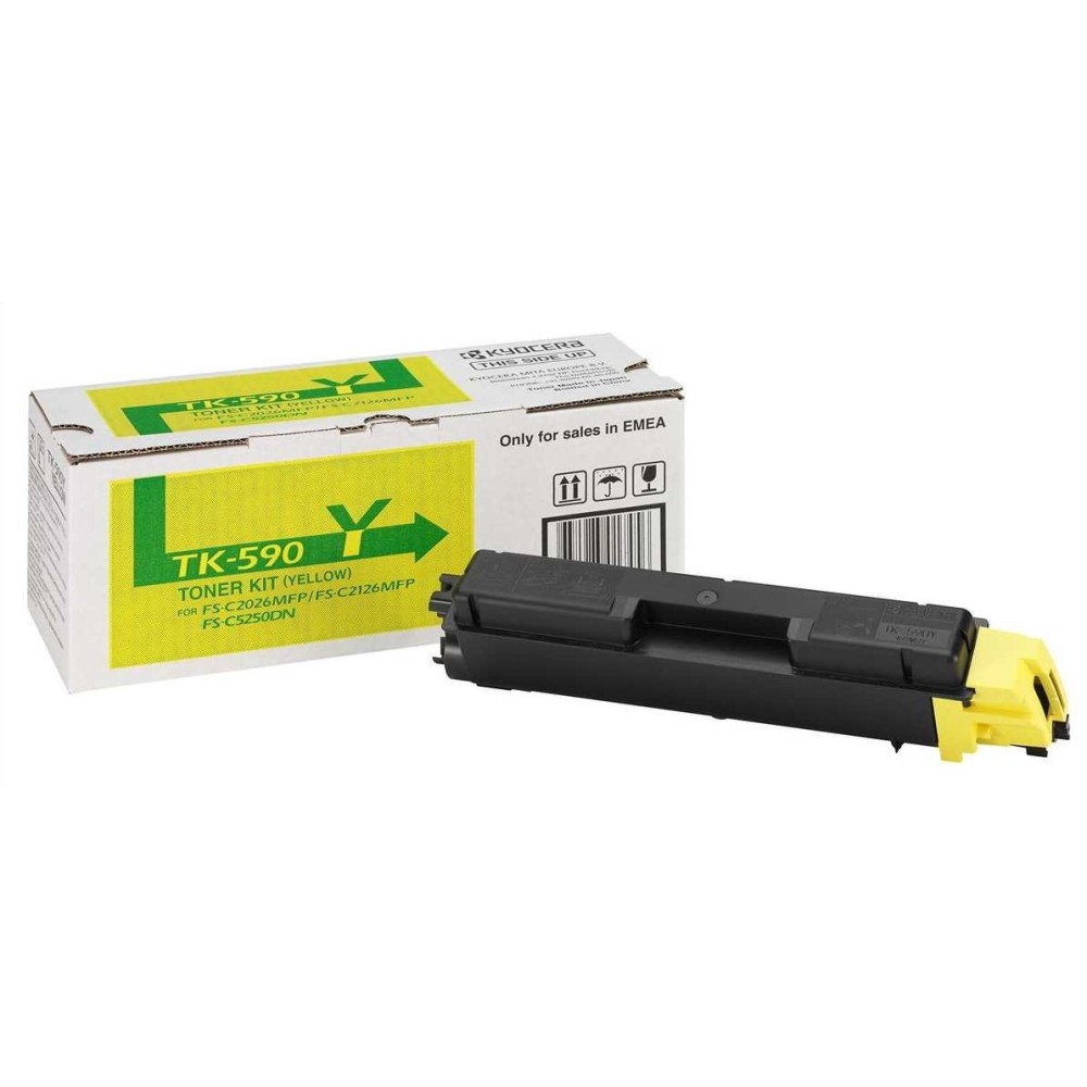 TK-590Y Тонер-картридж жёлтый M60266526cdn Kyocera 1T02KVANL0