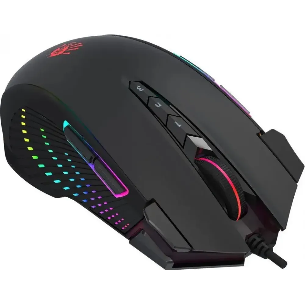 Мышь A4Tech Bloody J90s черный оптич. 8000dpi USB 12but (J90S BLACK ACTIVATED) A4Tech J90S BLACK ACTIVATED