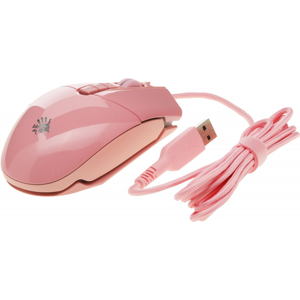 Мышь A4Tech P91S PINK ACTIVATED