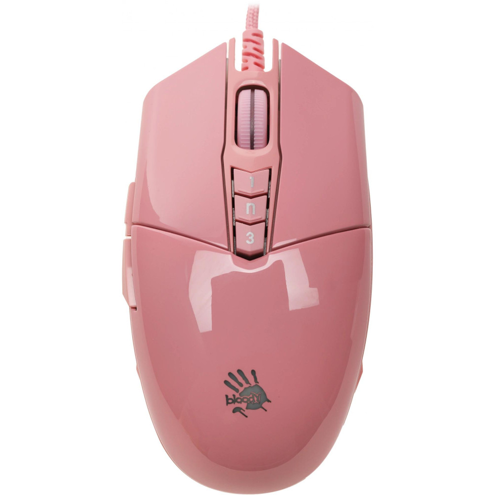 Мышь A4Tech P91S PINK ACTIVATED
