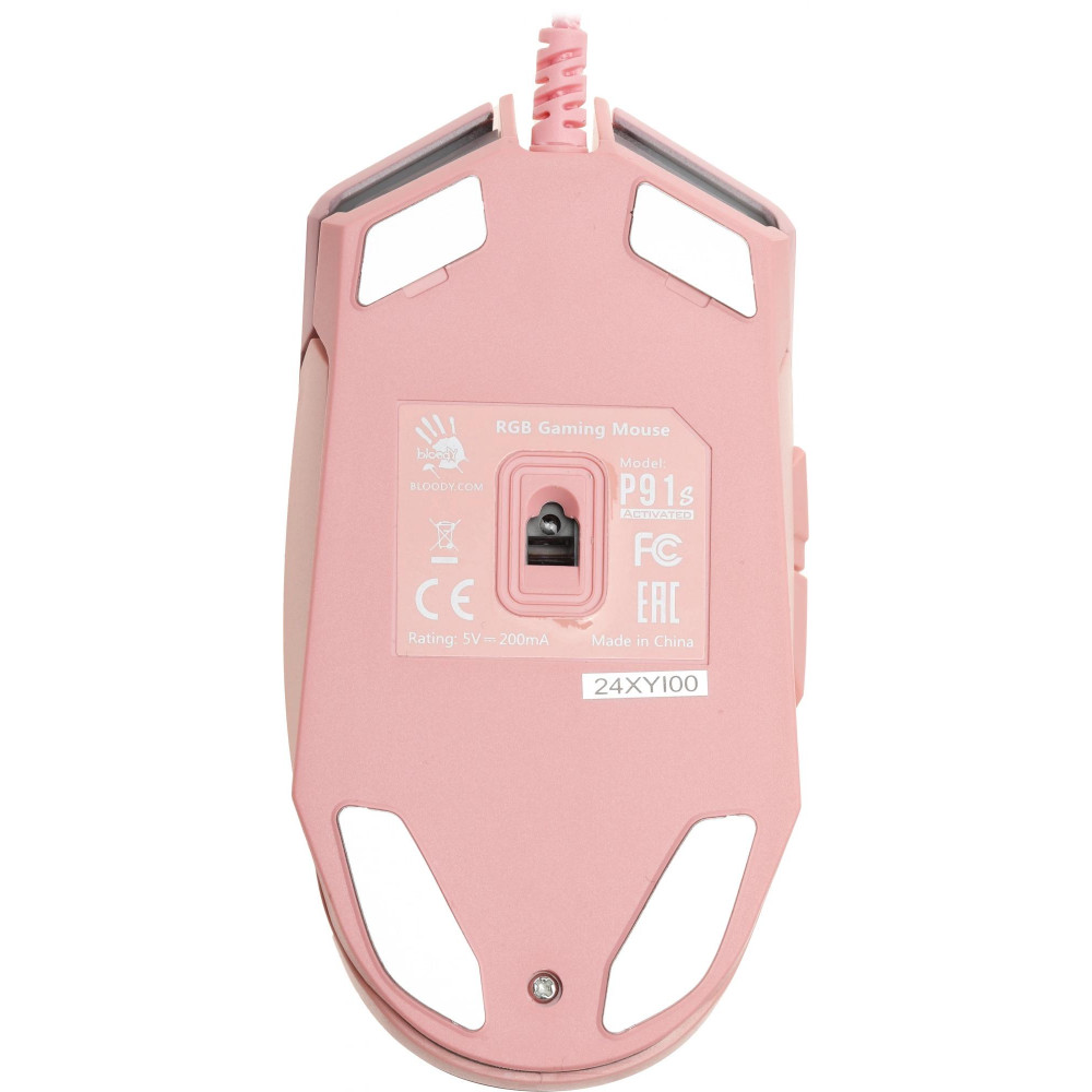 Мышь A4Tech P91S PINK ACTIVATED