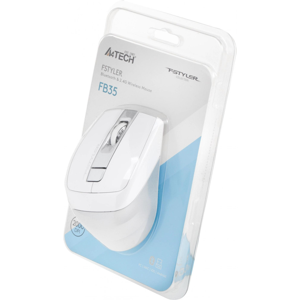 Мышь A4Tech FB35 ICY WHITE