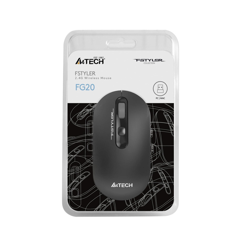 Мышь A4Tech FG20 GREY