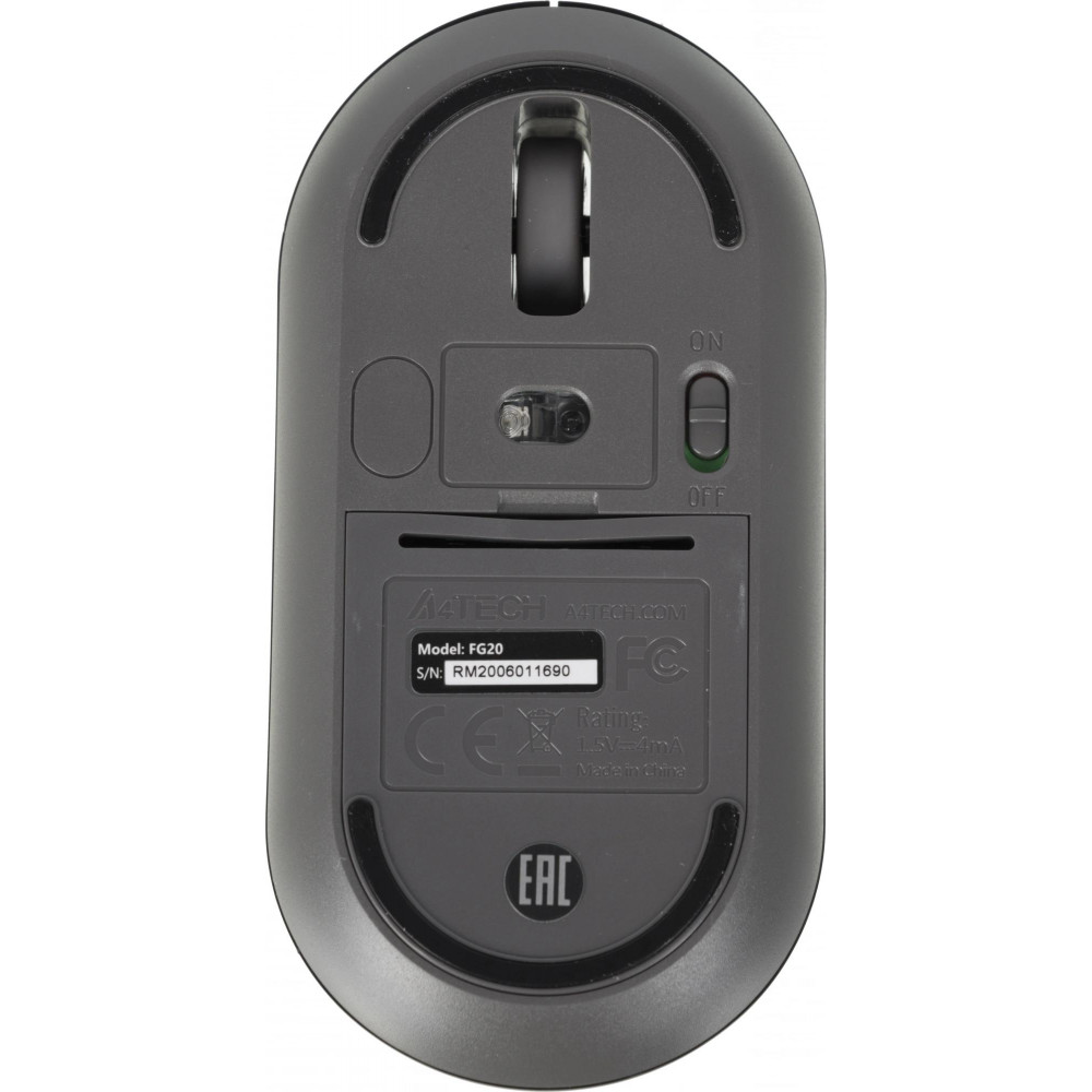 Мышь A4Tech FG20 GREY