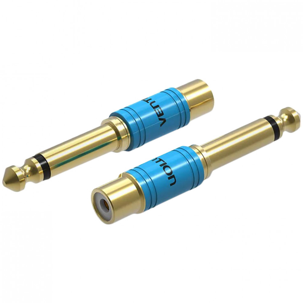 Переходник Vention jack 6.35 mm MRCA F Vention Переходник Jack 6.35 mm MRCA F (VDD-C03)