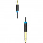 Кабель Vention аудио Jack 6,5 mm M 3,5 M - 2 м Vention Кабель jack 6.5 mm(m)mini jack 3.5 mm(m) - 2 м (BABBH)