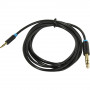 Кабель Vention аудио Jack 6,5 mm M 3,5 M - 2 м Vention Кабель jack 6.5 mm(m)mini jack 3.5 mm(m) - 2 м (BABBH)