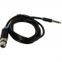 Кабель Vention аудио Jack 6.5 MXLR F - 1.5м Vention Кабель jack 6.5 mm(m)XLR(f) - 1.5 м (BBEBG)