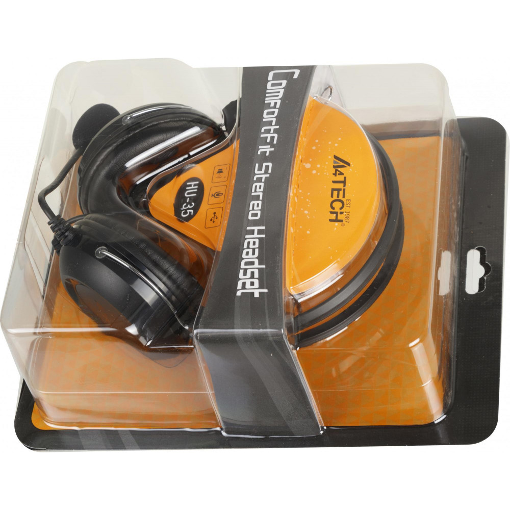 Наушники с микрофоном A4Tech HU-35