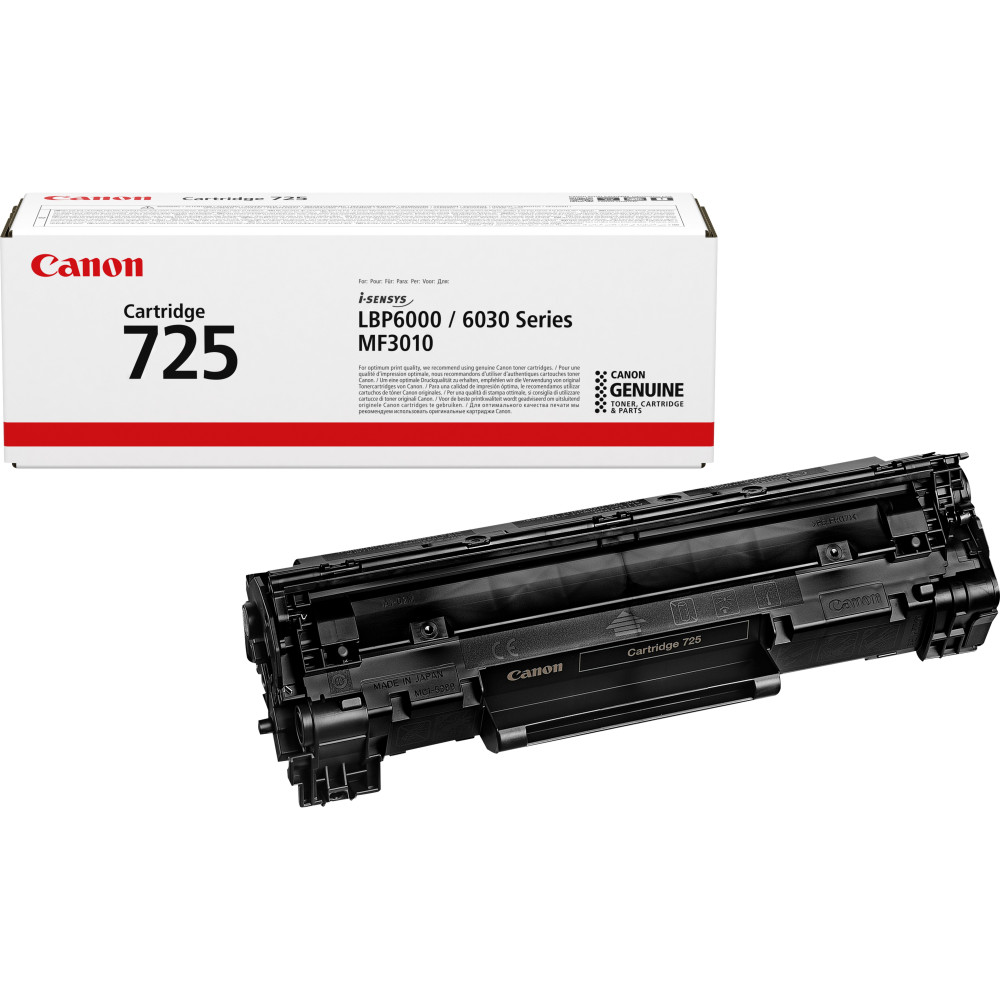 Тонер-картридж Canon CANON LBP CRG 725 EUR (3484B002) Тонер-картридж Canon CANON LBP CRG 725 EUR (3484B002)