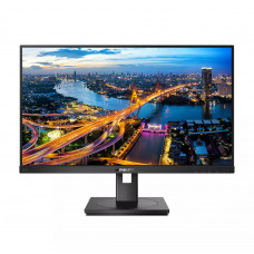 Монитор 23.8" Philips 242B1V/00 IPS 1920x1080, 75 Гц, 4 мс, 16:9, 350 кд/м², HDMI 1.4, DP 1.2, DVI, VGA, 3.5 Jack, USB Hub (4x USB 3.2), динамики (2x2 Вт), Adaptive-Sync, черный