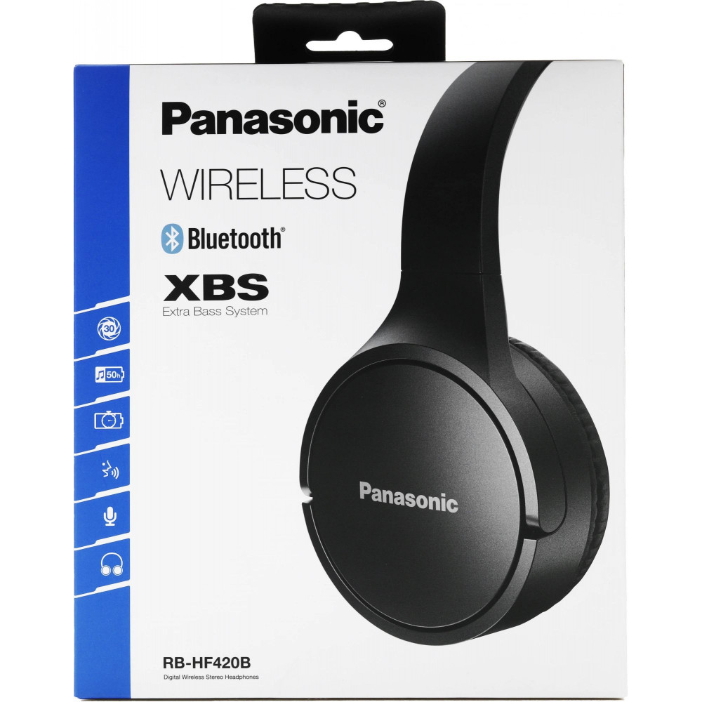 Гарнитура накладные Panasonic RB-HF420BGEK