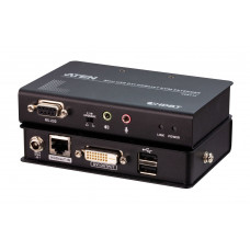 Удлинитель ATEN Mini USB DVI HDBaseT™ KVM Extender (1920 x 1200@100m)