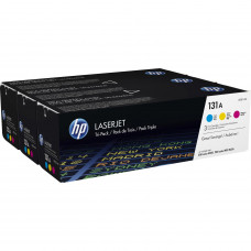 Тонер-картридж HP LaserJet 131A CYM Tri-Pack, набор из 3 шт (U0SL1AM)
