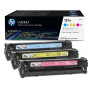 Тонер-картридж HP LaserJet 131A CYM Tri-Pack, набор из 3 шт (U0SL1AM)
