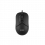 Мышь A4Tech Fstyler FM12 черный оптич. 1200dpi USB 3but (FM12 BLACK) A4Tech FM12 BLACK