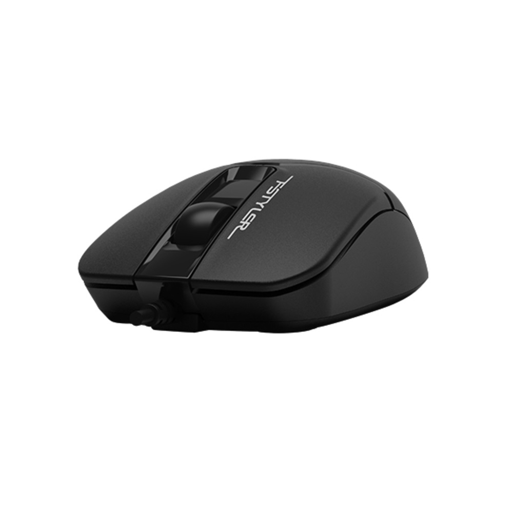 Мышь A4Tech Fstyler FM12 черный оптич. 1200dpi USB 3but (FM12 BLACK) A4Tech FM12 BLACK