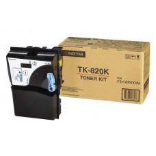 Картридж Kyocera TK-820K для FS C8100DN на 15000 страниц Black
