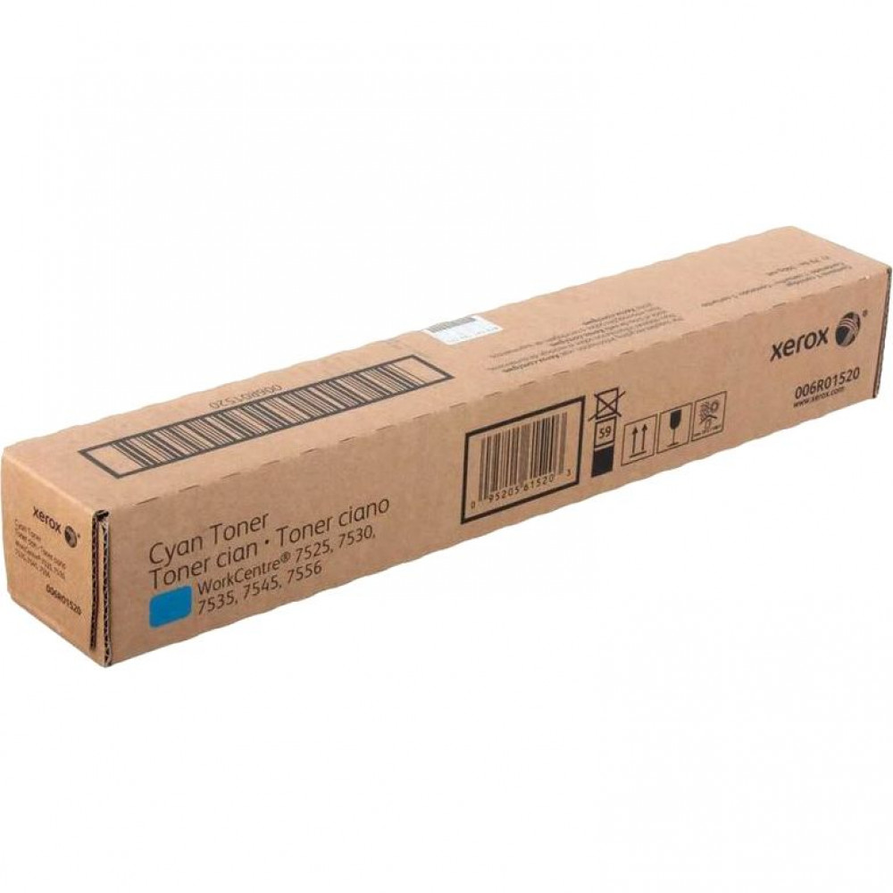 Тонер-картридж голубой Xerox WC7545, 15K (006R01520)
