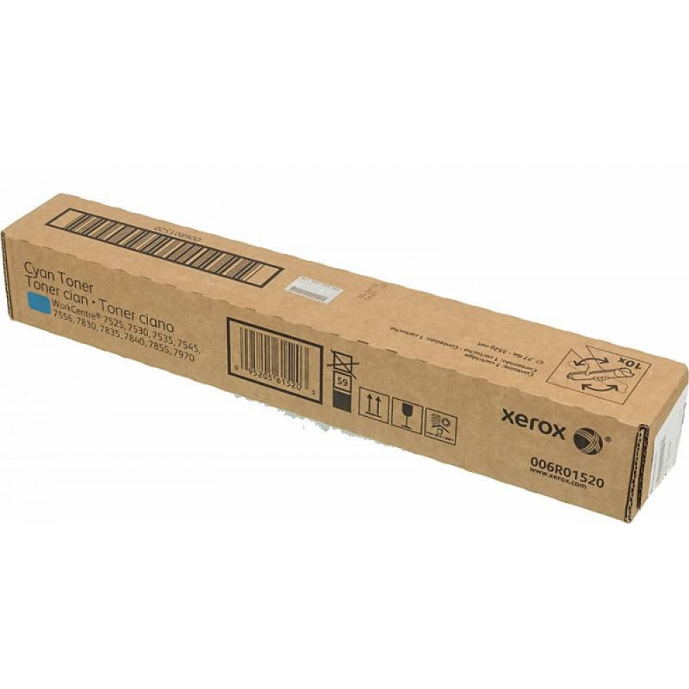 Тонер-картридж голубой Xerox WC7545, 15K (006R01520)
