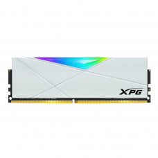 Оперативная память XPG Spectrix D50 RGB, DDR4, 16GB (1x16GB), 3200MHz, CL16, DIMM, с радиатором, RGB, белый