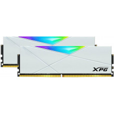 Оперативная память XPG Spectrix D50 RGb, DDR4, 32Gb (2x16Gb), 3200MHz, CL16, UDIMM, с радиатором, RGb, белый