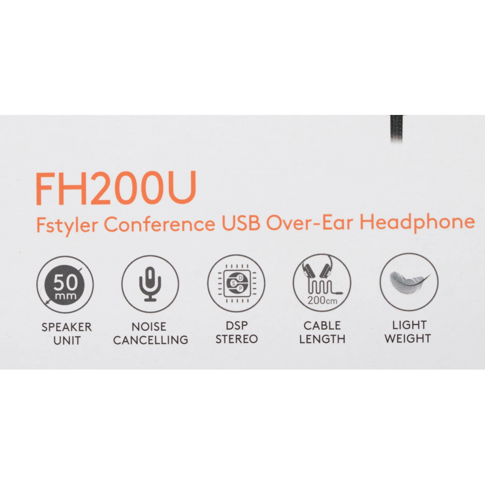 Наушники с микрофоном A4Tech FH200U BLUE