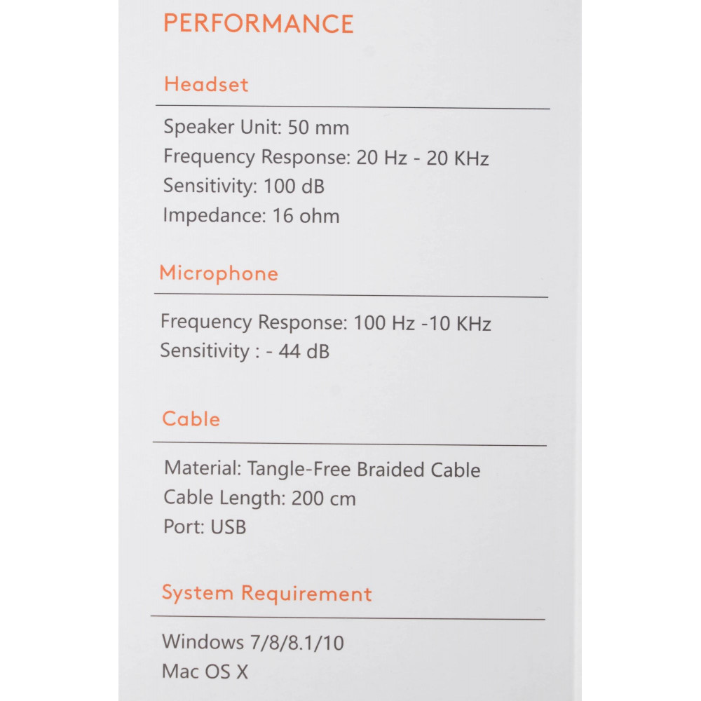 Наушники с микрофоном A4Tech FH200U BLUE