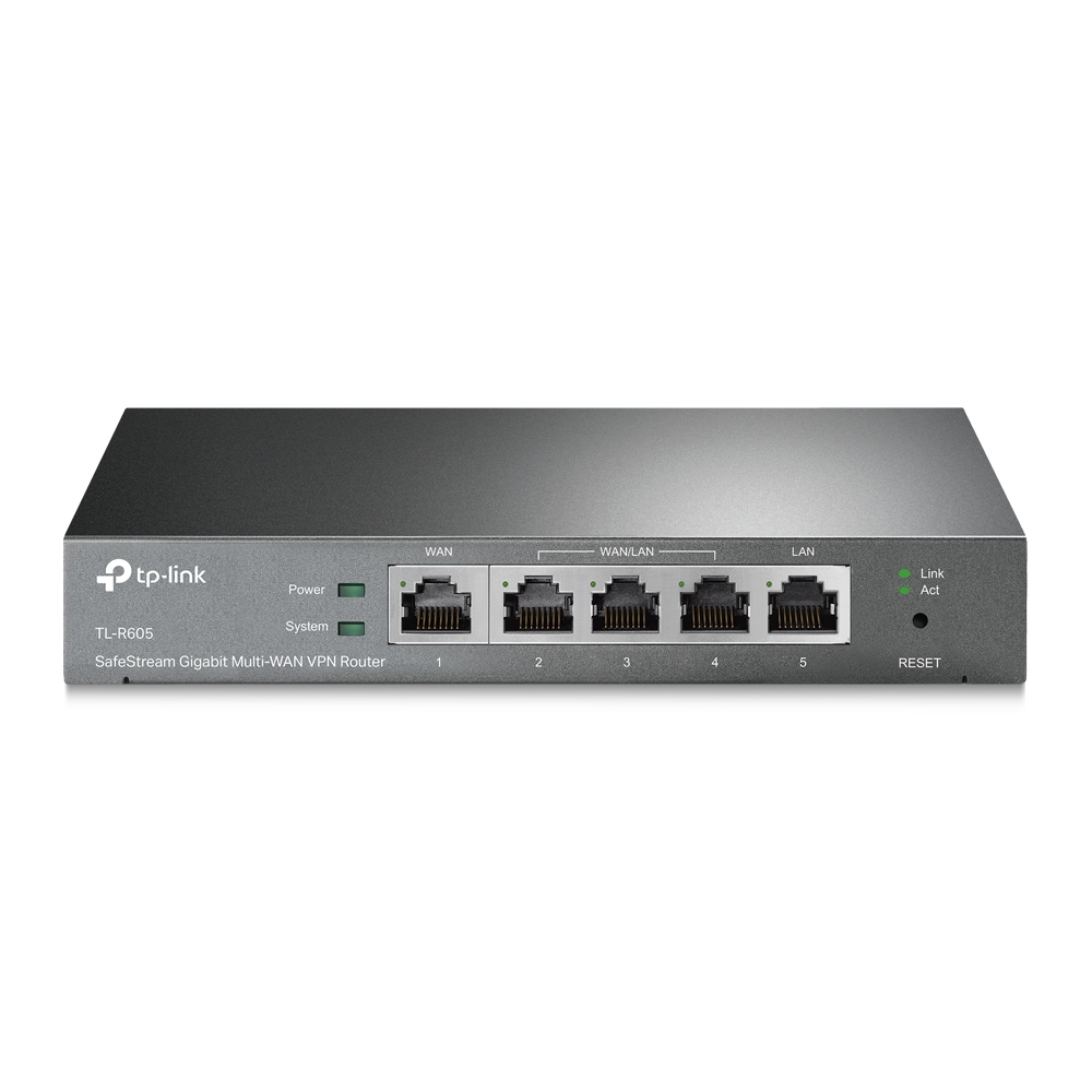 Роутер TP-Link SafeStream ER605 10/100/1000BASE-TX черный Роутер TP-Link SafeStream ER605 10/100/1000BASE-TX черный