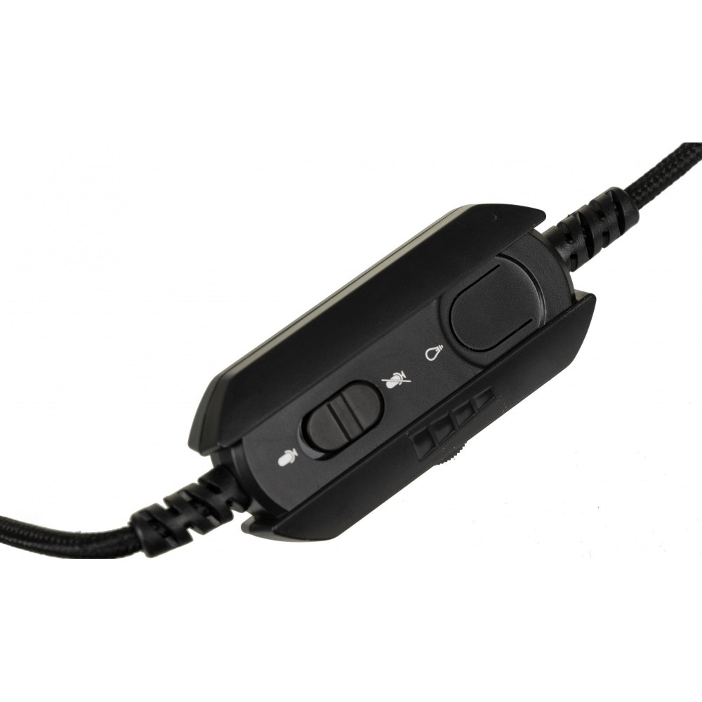 Наушники с микрофоном A4Tech G350 USB BLACK