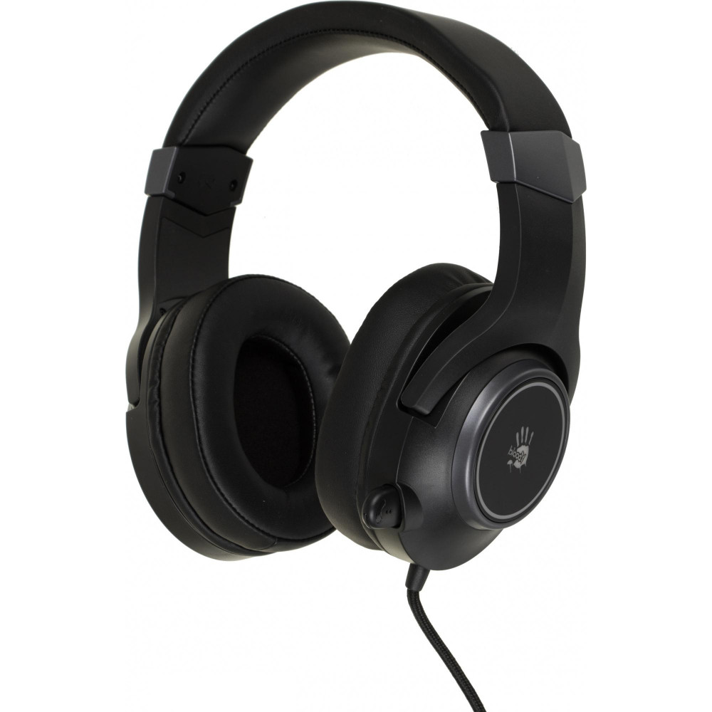 Наушники с микрофоном A4Tech G350 USB BLACK