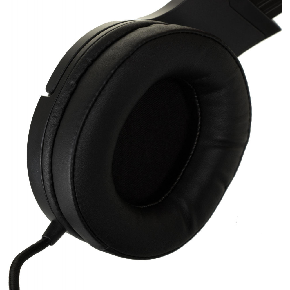 Наушники с микрофоном A4Tech G350 USB BLACK