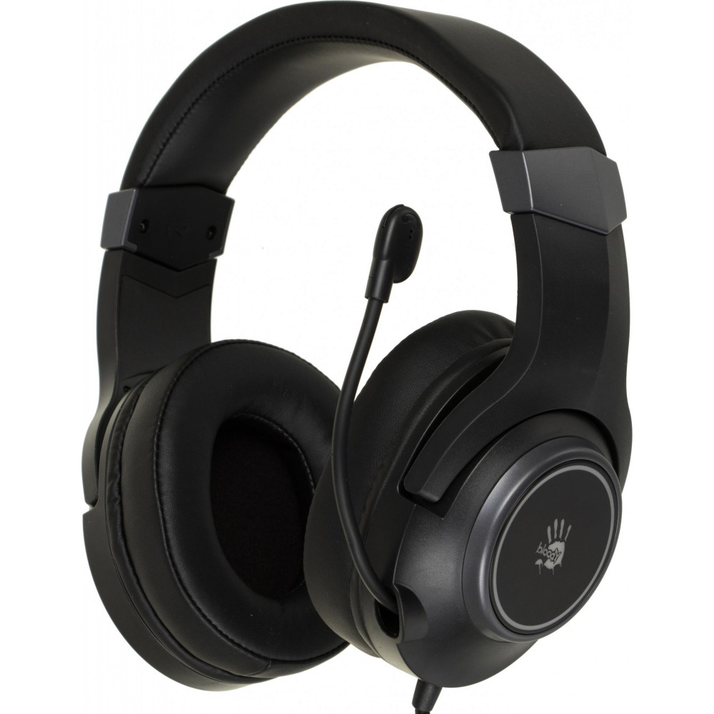 Наушники с микрофоном A4Tech G350 USB BLACK