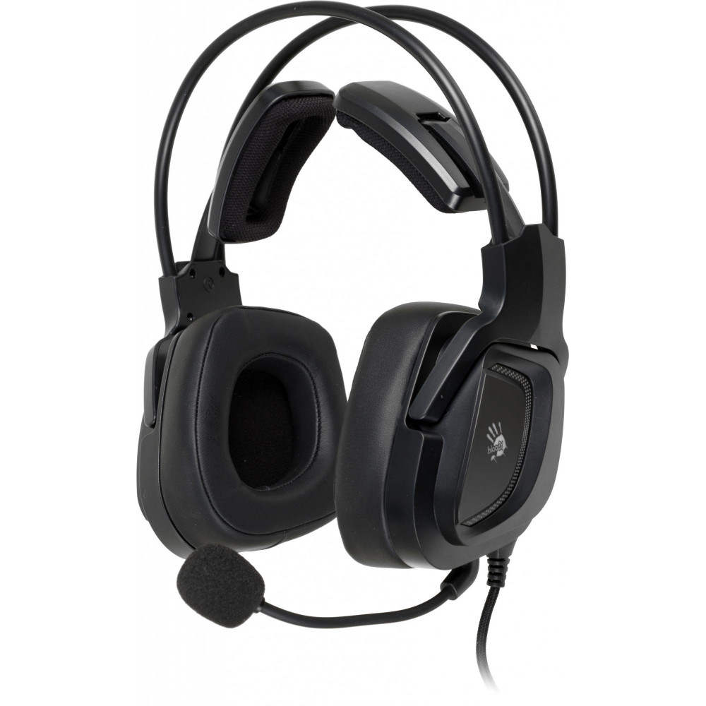 Наушники с микрофоном A4Tech G575 USB BLACK