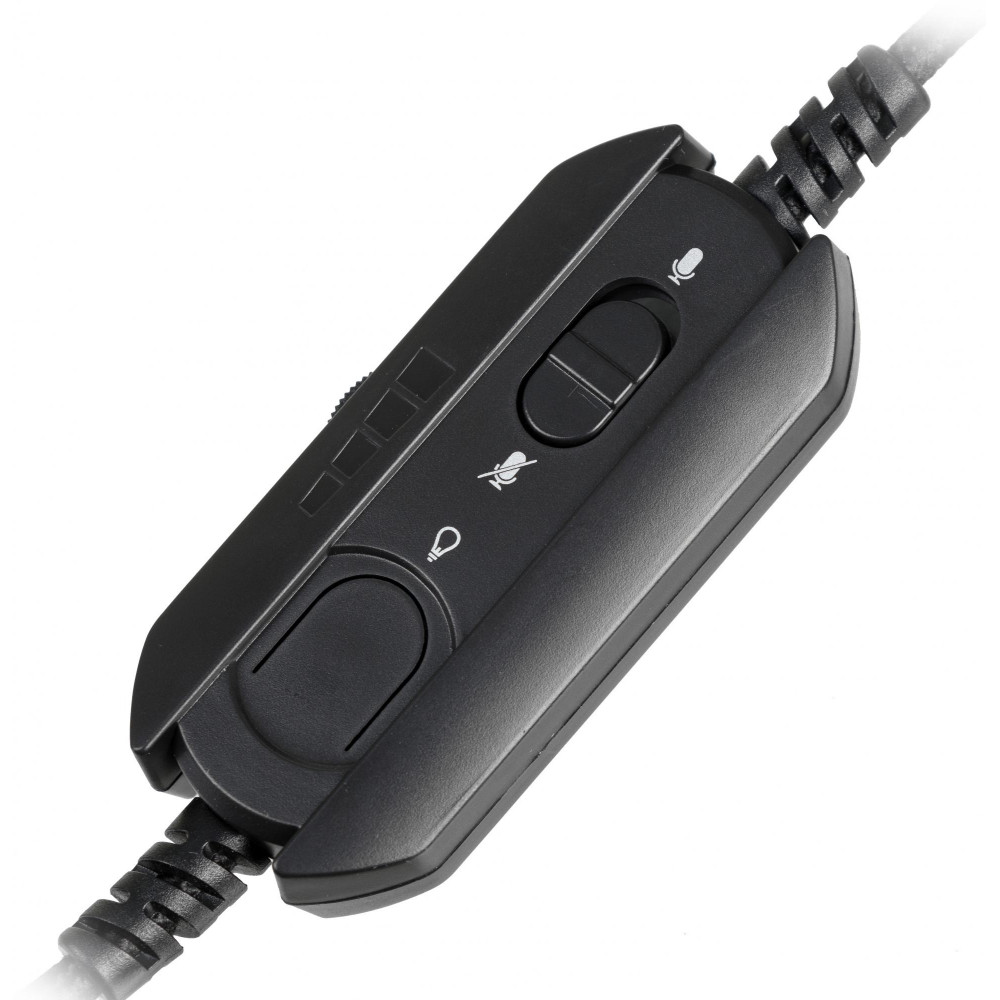 Наушники с микрофоном A4Tech G575 USB BLACK