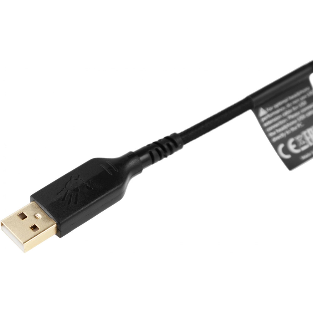 Наушники с микрофоном A4Tech G580 USB BLACK