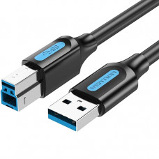 Кабель Vention USB 3.0 AMBM  - 2м Vention Кабель USB 3.0 AMUSB 3.0 BM (COOBH)