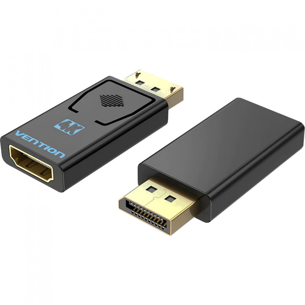 Адаптер-переходник Vention DisplayPort 20M > HDMI F 4K Vention Адаптер-переходник DisplayPort 20MHDMI F (HBMB0)
