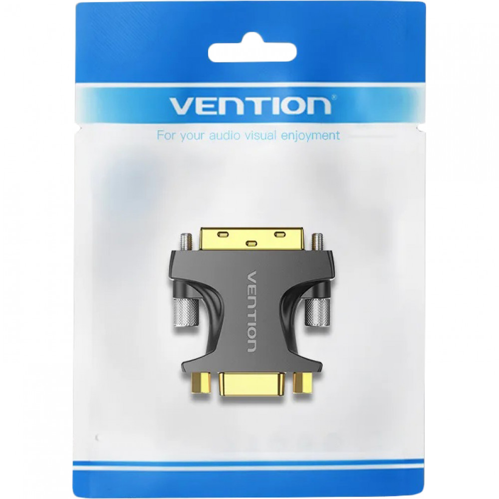 Адаптер-переходник Vention DVI-I 24+5M VGA 15F Vention Адаптер-переходник DVI-I 24+5MVGA 15F (ECFB0)