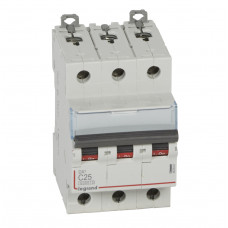 Выключатель автоматический Legrand DX3 3P 25A (С) 6000/10kA