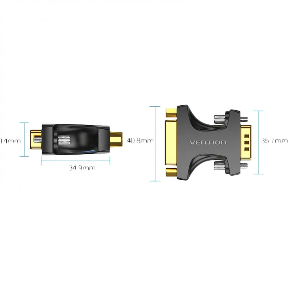 Адаптер-переходник Vention DVI-I 24+5F VGA 15M Vention Адаптер-переходник DVI-I 24+5FVGA 15M (DDDB0)