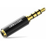 Переходник Vention Jack 2.5 mm F3.5mm M Vention micro jack 2.5 mm (f) - mini jack 3.5 mm (m)