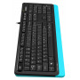 Клавиатура A4Tech FKS10 BLUE