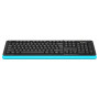 Клавиатура A4Tech FKS10 BLUE