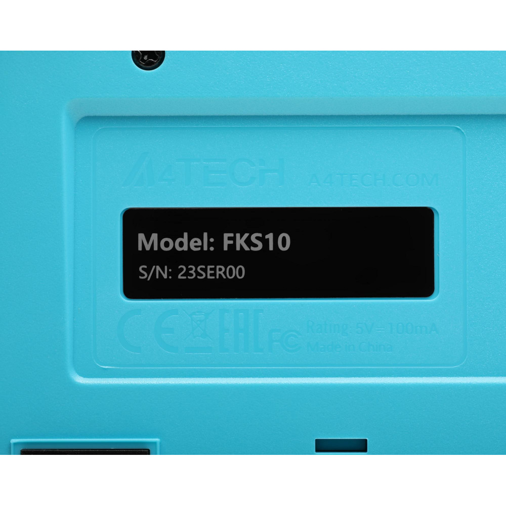 Клавиатура A4Tech FKS10 BLUE