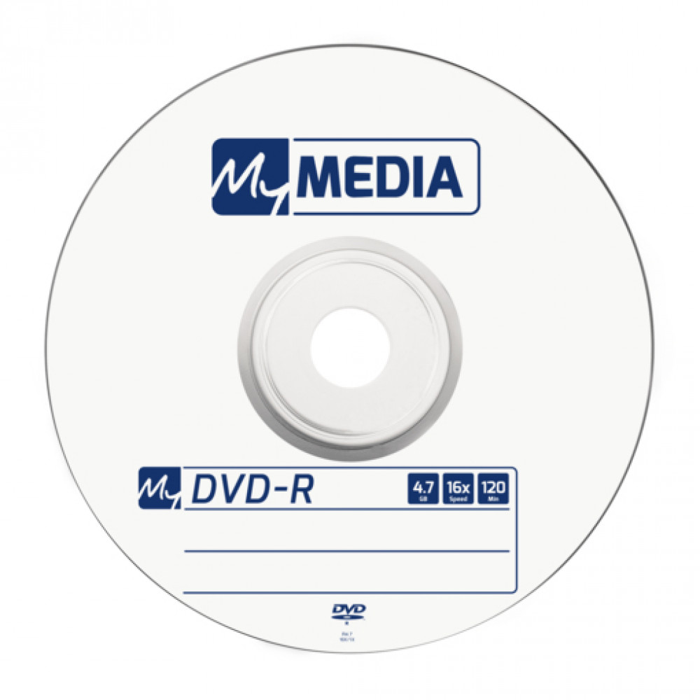 Диск DVD-R MyMedia 4.7Gb 16x pack wrap (10шт) (69205) Диск DVD-R MyMedia 4.7Gb 16x pack wrap (10шт) (69205)
